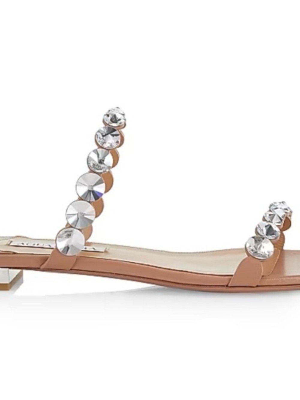 NIB| Aquazzura Tequila Maxi Flat Sandal size 40